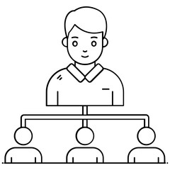 
Delegating task vector style, resource management 
