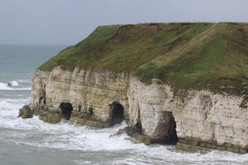 stormy cliffs