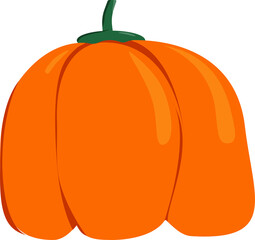 Paprika flat illustration for menu or design