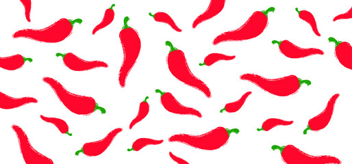 Fresh red hot chili cayenne pepper peppers line pattern Vector icon icons sign vegan vegans mexican mexicans foot foots ripe fruit fruits symbol Happy spicy vegetable cartoon art cooking cook Yummy