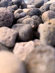 Stones on the beach