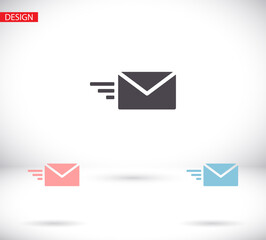 email icon email. lorem ipsum Flat Design JPG