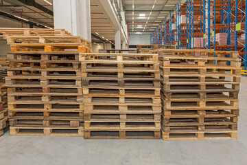 Wooden Pallets Stack