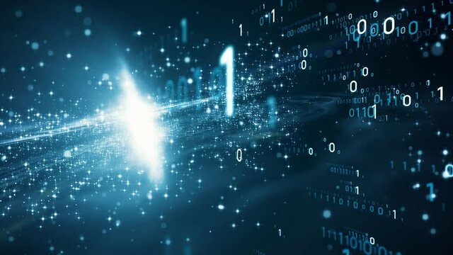 科学イメージ　デジタルトランスフォーメーション 