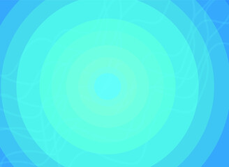 Blue abstract background with shapes