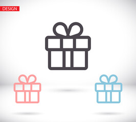 gift 10 eps bond icon design vector graphics