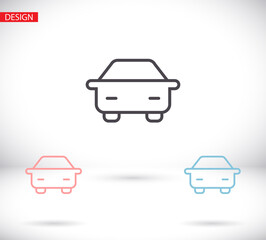 car 10 eps bond icon design vector graphics