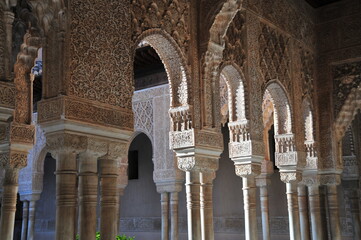 Morning at the Alhambra of Granada in the Covid-19-pandemic