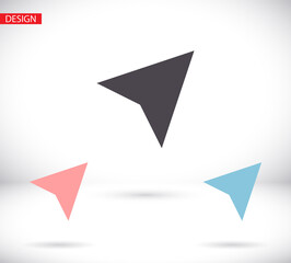 Location icon vector. Pin sign Isolated on white background. Navigation map, gps, direction, place, icon vector compass, contact, search concept.icon vector Flat style design, logo, icon vector Web