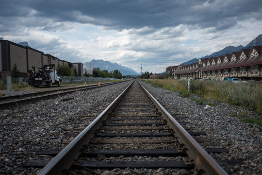 Vias de tren en Canada