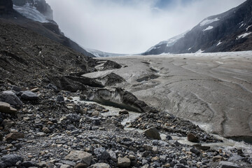 Athabasca Glacier in Canada