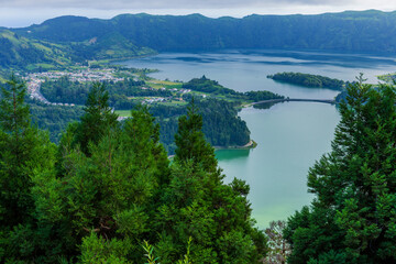 Obraz premium Lake of Sete Cidades