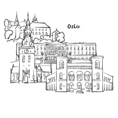 Famous buildings of Oslo