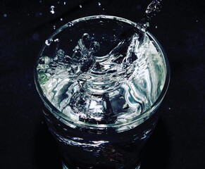glass of water