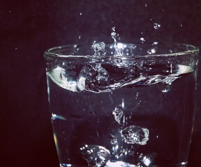glass of water