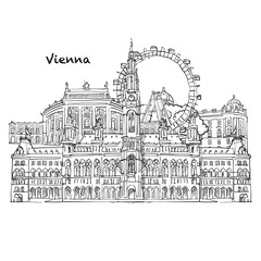 Famous buildings of Vienna