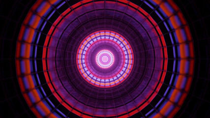 Infinite Circular Looping of Base Color Pallet 4k uhd 3d illustration background