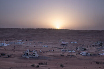 Desert, Sunset @ Bidiya, Oman,