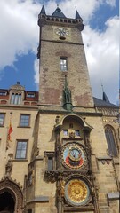 tower of clock of PRAGUE