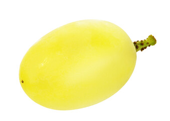 Fresh grapes isolated on white background with clipping pass