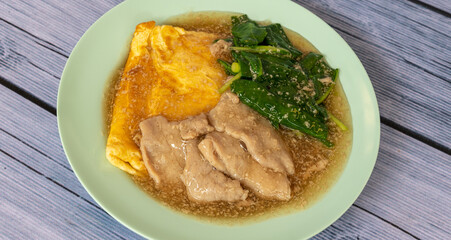 Thai Lard Nar Noodles 