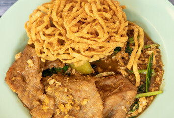 Thai Lard Nar Noodles 