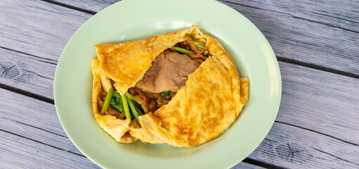 Thai Lard Nar Noodles 