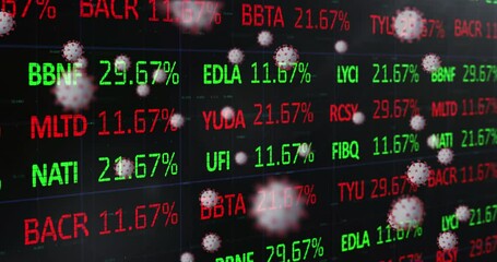 Stock market data processing against Covid-19 cells - Powered by Adobe