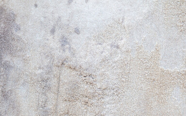 White sand at a construction site