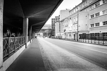 Industrial street view