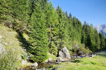 Obraz premium Ulfastal im Passeiertal