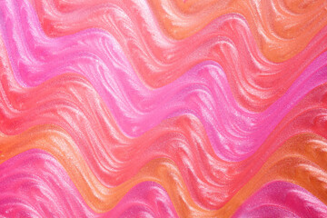 Fototapeta premium Smear lipstick background texture smudged