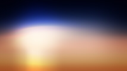 gradient sun background abstract design, sunset.