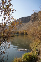 autumn in the canyon akyaka kars