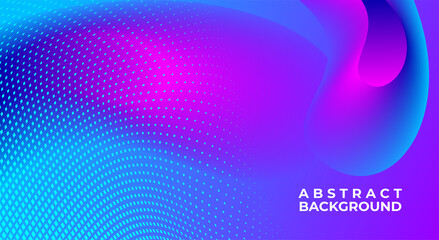 Color gradient, futuristic abstract background.