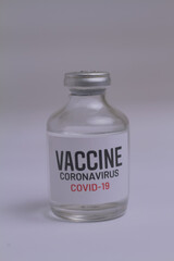 Development and creation of a coronavirus vaccine COVID-19 .Coronavirus Vaccine concept