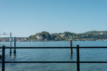 Blick auf Arona Lago Maggiore
