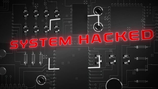 System hacked text against microprocessor connections