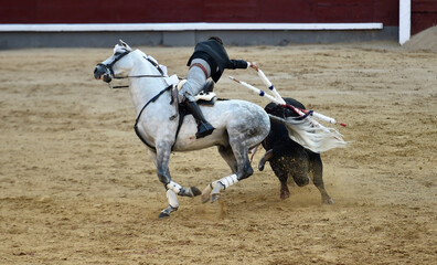 toreo a caballo en españa