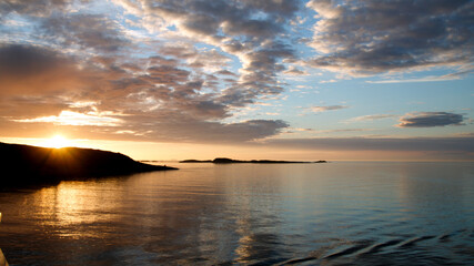 Mitternacht am Nordmeer
