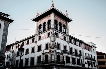 Obraz premium Old building of basque country.