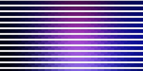 Dark Pink, Blue vector pattern with lines. Repeated lines on abstract background with gradient. Pattern for ads, commercials.