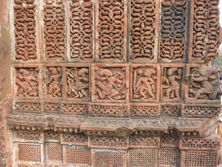 Architecture Of Terracotta Temples Of Bishnupur, Bankura, West Bengal