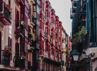 Facade of Bilbao.