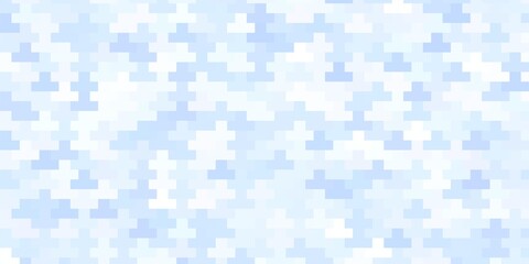 Light BLUE vector background in polygonal style. New abstract illustration with rectangular shapes. Modern template for your landing page.