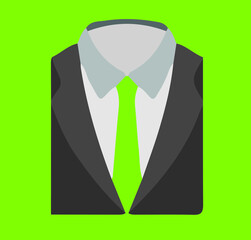 suit icon isolated on background