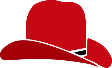 hat icon isolated on white background