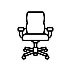 office chair icon vector illustration design
