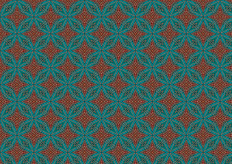 papier peint vert et rouge