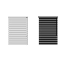 svg black and white blinds